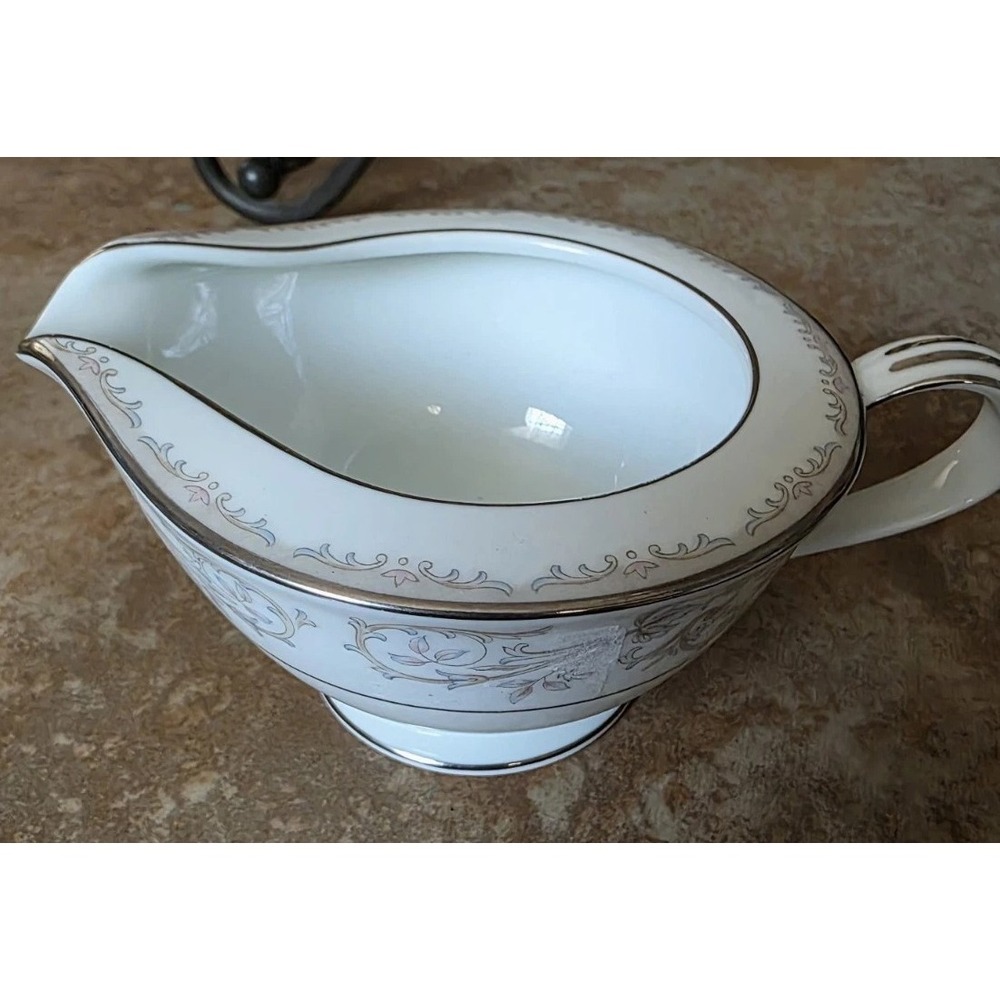 Noritake China Westbrook 5907 Serving‎ Set  Platter, Bowl, Sugar, Creamer  1950s - Picture 11 of 13